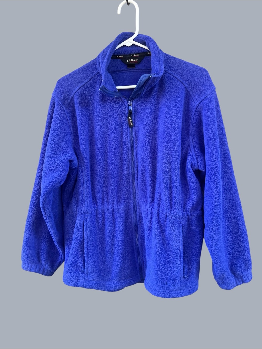 L.L. Bean Vintage Royal Blue Fleece Jacket - Tag Worn